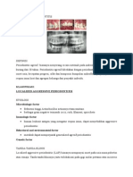 Aggresive Periodontitis