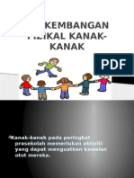 Perkembangan Fizikal Kanak-Kanak