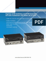 Digitales KVM-Switching und KVM-Extension u.a mit Punkt-zu-Multipunkt-Verbindung (PTMP)