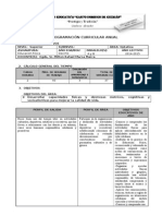 Formato de Plan Curricular Anual