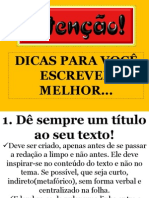 Dicas para Escrever Melhor Ii PDF