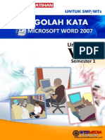 Buku Latihan Microsoft Word 2007 Edit