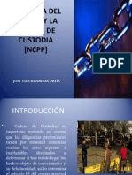 Escena Del Crimen y La Cadena de Custodia 2014 NCPP