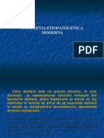 Conceptia Etiopatogenica Moderna - CTD