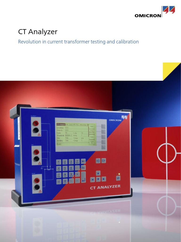 CT Analyzer Brochure ENU | PDF | Ct Scan | Transformer