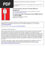 The International Journal of Human Resource Management