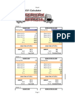 Beyond 5/3/1 Calculator: Week 1 195 160