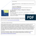 A Planar End-Fire Array in S-Band For Airborne Applications