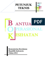 Juknis BOK Tahun 2012