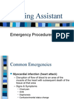 Nursing Assistant - Emergency Procedures