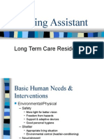Nursing Assistant - Long-Term Care Resident