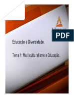 Educação e Diversidade Tema 1