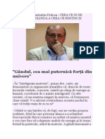 DR Ctin Dulcan - Interviu