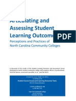 student learning outcomes and assessment 3