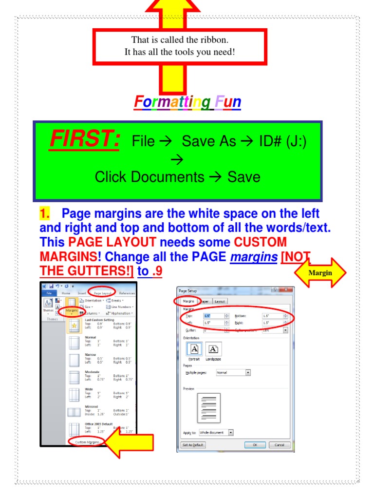 Formatting Fun: Word Document Guide | PDF | Text | Typography