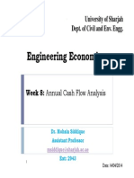 Annual Cash Flow Analysis