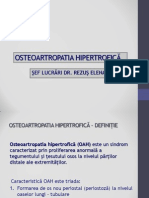 OSTEOARTROPATIA HIPERTROFICĂ