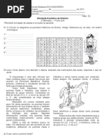 Avaliação de História sobre a Grécia