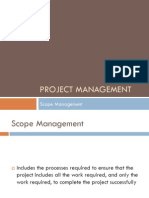 5 - PM - Scope Management