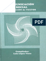 Comunicacion Social. Selección de Textos