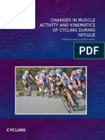 Changes in Muscle Activity and Kinematics of Cycling During Fatigue