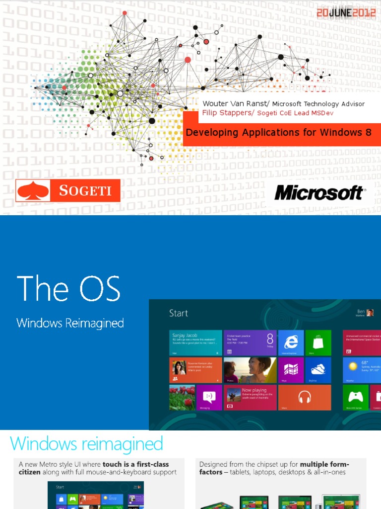 Developing Windows 8 Applications Guide | PDF