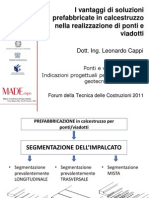 Vantaggi Prefabbricazione Ponti