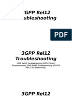 3GPP Rel12 Troubleshooting