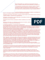 La Ideología Es El Conjunto de Ideas Fundamentales Que Caracteriza El Pensamiento de Una Persona