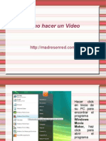 Download Tutorial Como hacer un Video by Reina Rivera SN2583077 doc pdf