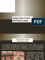 Arquitectura Republicana