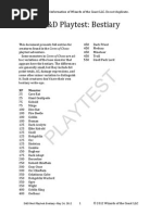 DnD Next Bestiary