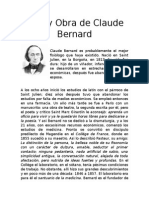 Vida y Obra de Claude Bernard