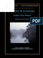 Andrés Eloy Blanco. Selección de Poesía.