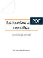 Diagramas de Fuerza Cortante y Momento Flector 1-2012