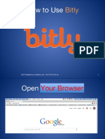 How to Use Bitly Tutorial
