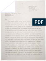 Einstein letter to President Roosevelt