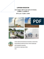 Laporan Pengkajian Baku Mutu Kualitas Udara Ambien Abs PDF