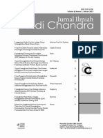 Jurnal Ilmiah Adi Chandra Volume 001 Nomor 01 Tahun 2013