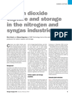 Carbon Dioxide Capture and Storage in the Nitrogen Syngas Industries