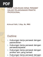 Download Pola Hubungan Kerja Perawat Dalam Pelaksanaan Praktik Profesional by Niezar J Za SN258337651 doc pdf