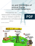 Transmision and Distribution of Electrical Energy