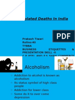Alcohol Related Deaths in India