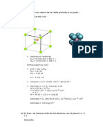 Cristalográfica Ejercicios Resueltos - UNI