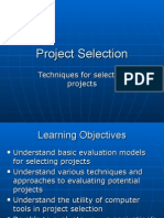 Project Selection