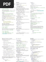 Fsharp Cheatsheet