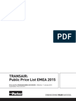 Transair - Public Price List Emea 2015 (En)