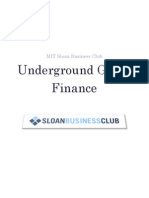 2012 Finance Underground Guide