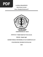 Download Laporan Praktikum Pengujian Tanah Lapangan by Nasrullah Sholihin SN258354764 doc pdf