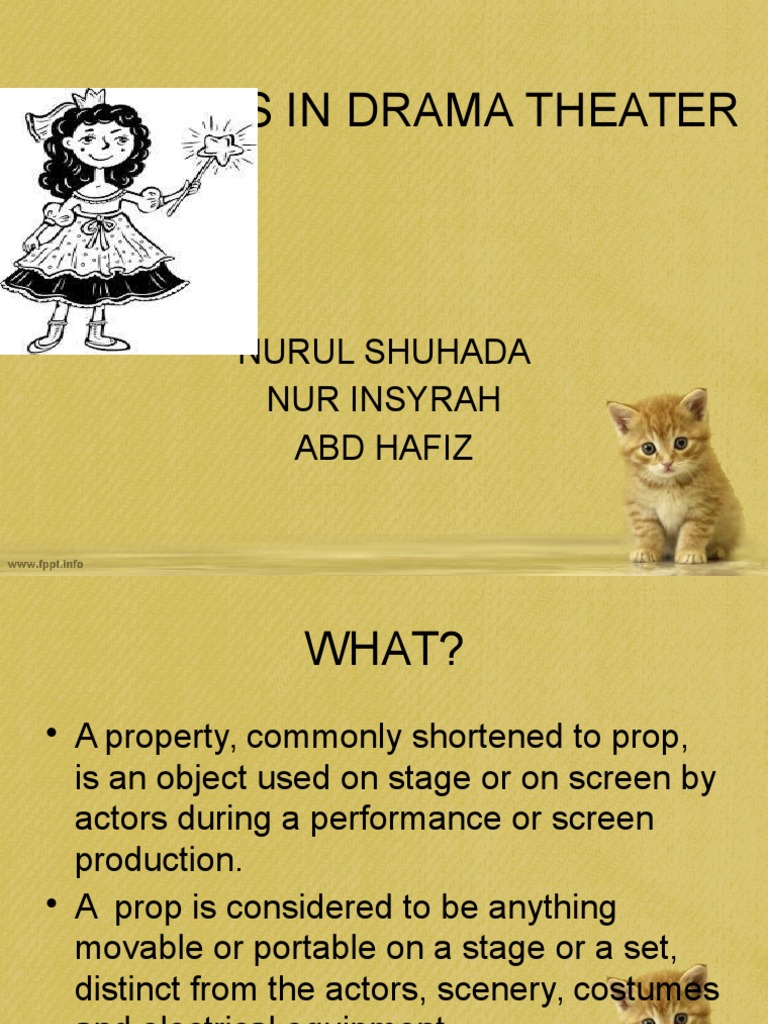 Props in Drama Theater | PDF